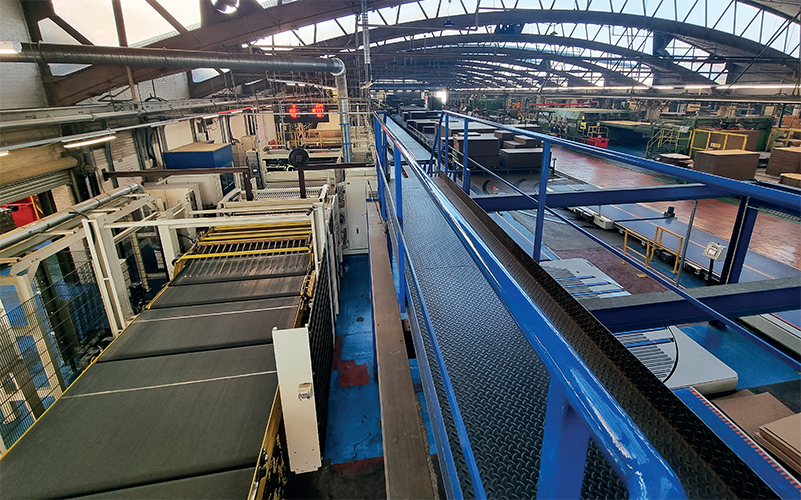 Tri-Wall UK factory floor