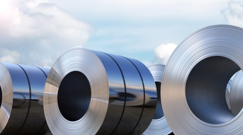 A picture of the sustainable steel used by General Motors