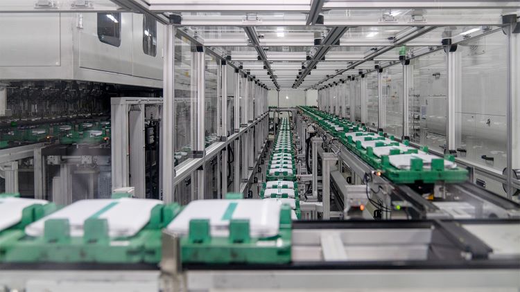 One of Siemens' sites operating using its software system.