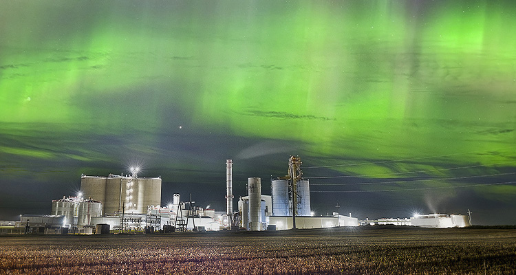 Green Skies at Red Trail Energy