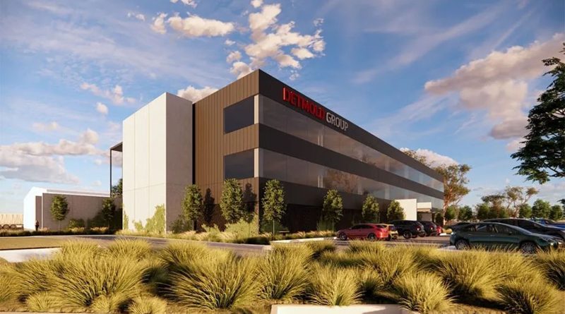 Artist's impression of the proposed new global headquarters for Detmold Group