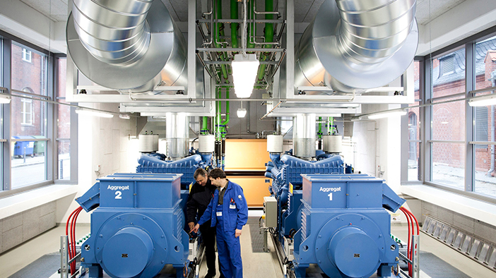 12-cylinder mtu Series 4000 engines