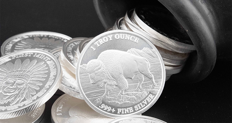 a 1 oz Buffalo Silver Round