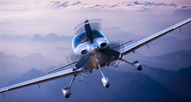 a Cirrus SR22 aircraft