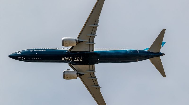 Boeing 737 Max aircraft under assembly at Renton production facility following FAA approval
