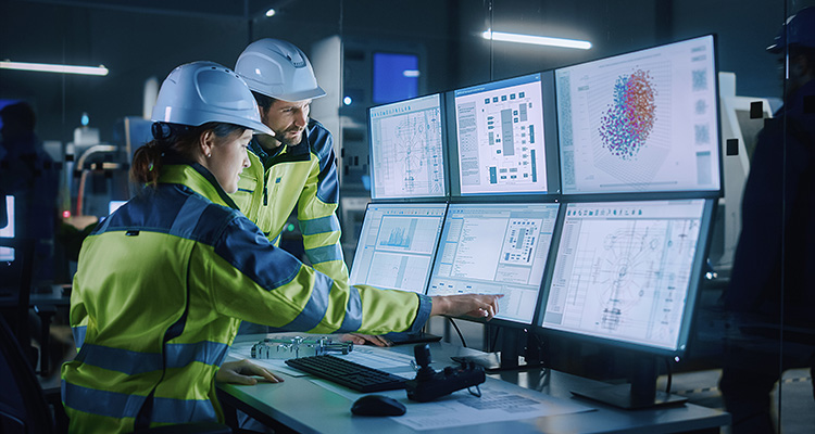 a control room or monitoring station