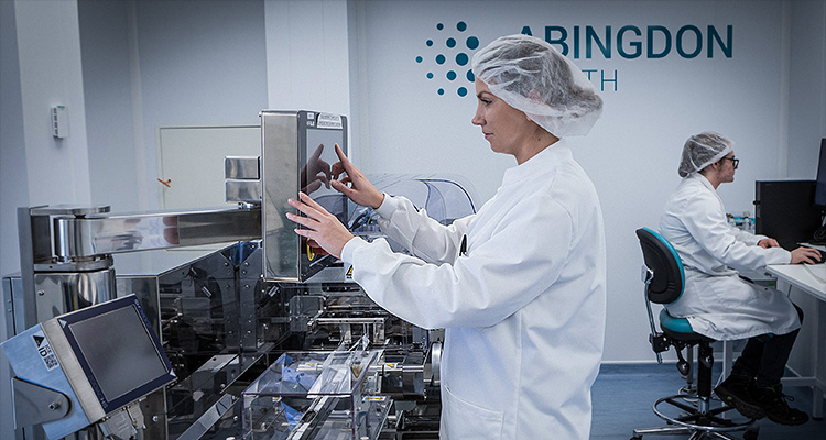 a clean room manufacturing facility