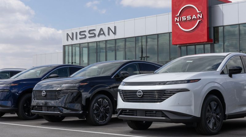 Nissan losses double in latest quarter as automaker targets 2026 recovery Nissan corporate headquarters in Yokohama Japan during earnings announcement