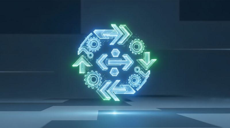 circular manufacturing digital graphic