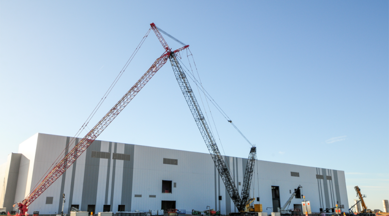 Construction of manufacturing plant