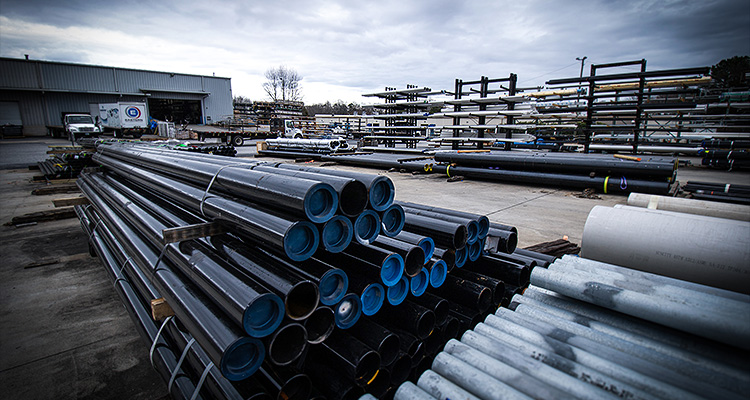 How Eastern Industrial Supplies is expanding throughout the US while honoring its fundamental beliefs a stockyard filled with industrial steel pipes