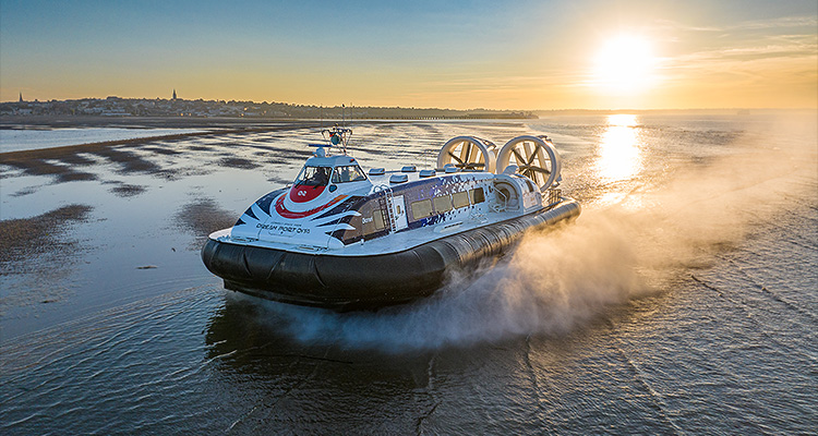 Hovercraft and small boats specialist, Griffon Marine, is reshaping the future of defense and marine innovation a commercial passenger hovercraft operated by Hovertravel