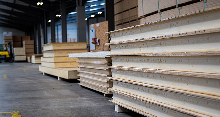 Structural Insulated Panels (SIPs), which are high-performance building materials used for constructing walls, roofs, and floors