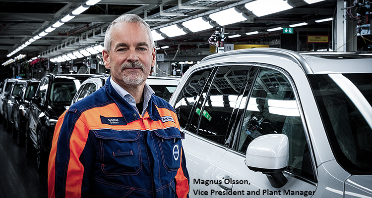 Plant manager Magnus Olsson discusses the transformation of Volvo Cars’ Torslanda plant Magnus Olsson, Vice President and Plant Manager