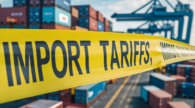 US manufacturing facility with steel materials highlighting tariff cost pressures